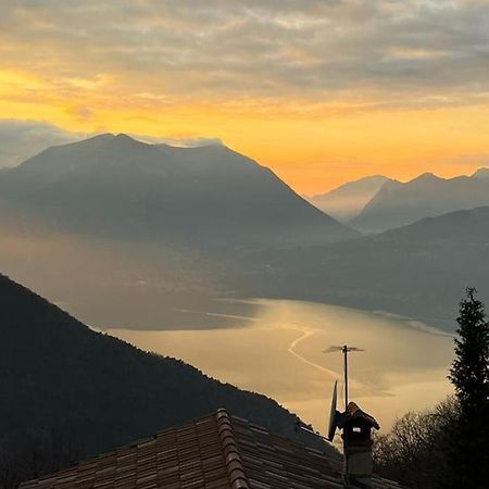 Chalet La Terrazza Vista Lago Bellano Exterior foto